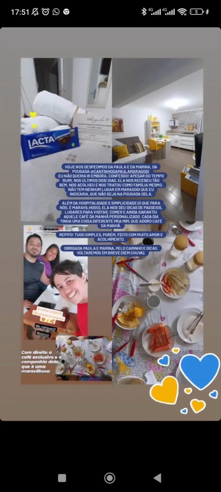 Apto "Cantinho Da Paula" Maragogi Bagian luar foto